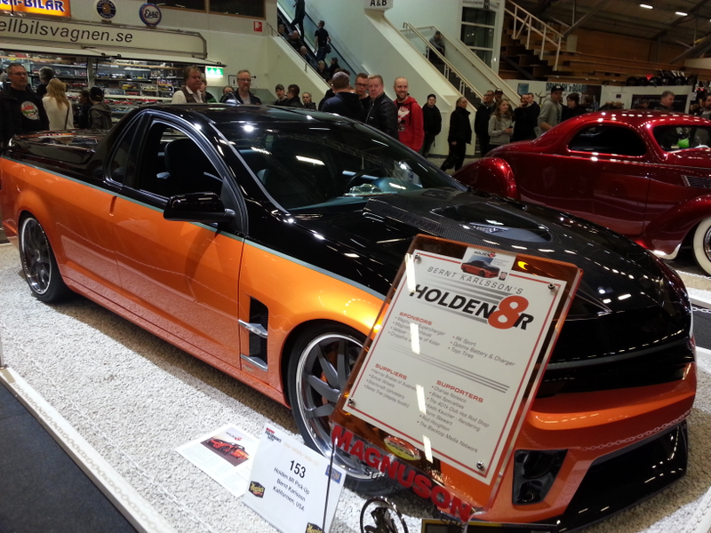 Illustration for article titled Some pics I "snagged" at Bilsport Custom Motorshow, Sweden's biggest car show